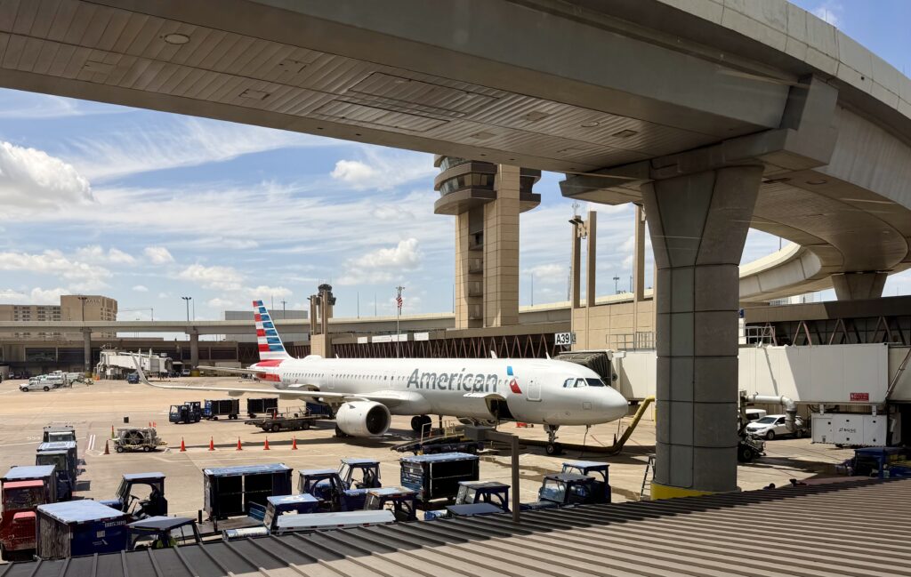 American Airlines A321neo at DFW.