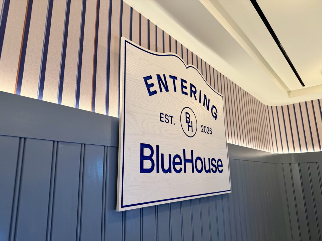 Interior of JetBlue BlueHouse Boston.