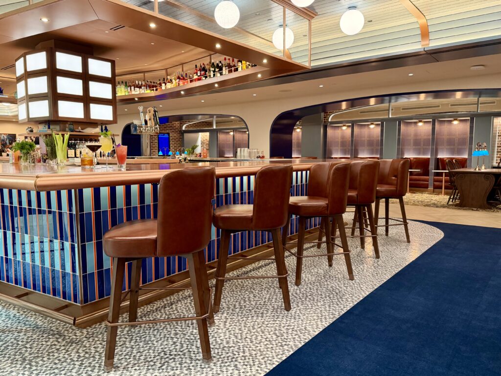 Interior of JetBlue BlueHouse Boston.