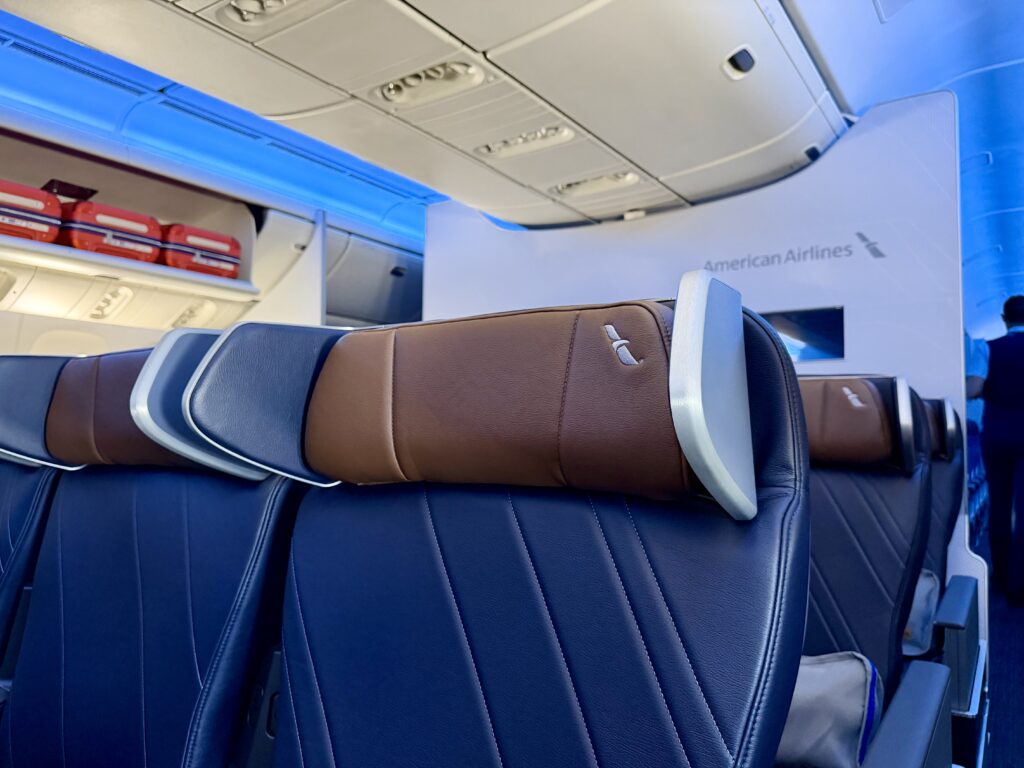Premium economy on the retrofitted AA 777-300ER.